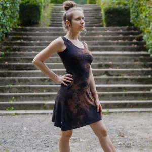 Acid Wash Minikleid