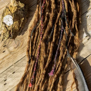 Haarwraps aus Hanf